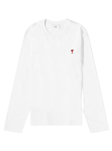 Majica AMI Small A Heart T-Shirt Bela | UTS205-726-100