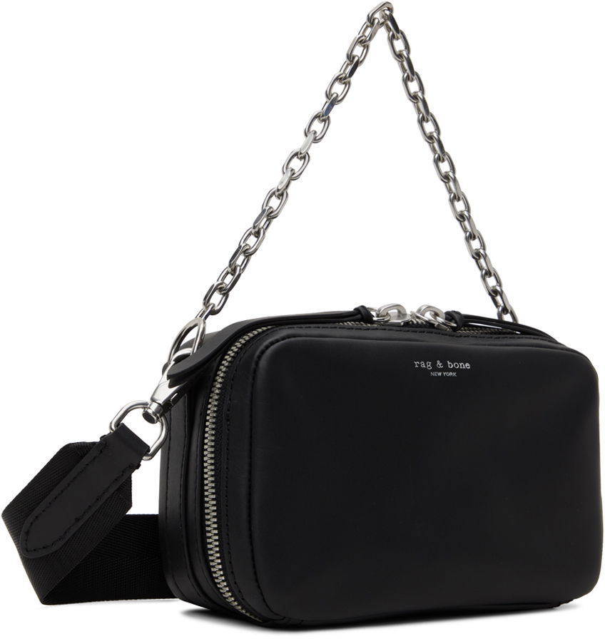 Torba za čez ramo rag & bone Chain Camera Bag Črna | WHH24S1007TE07, 1