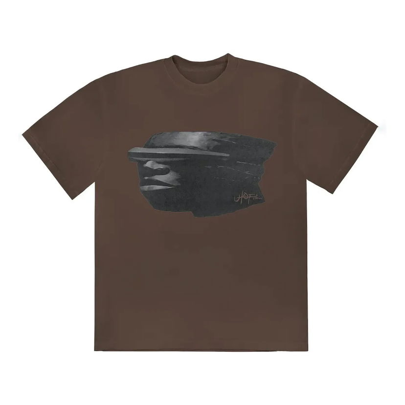 Majica Cactus Jack by Travis Scott Travis Scott Utopia C2 T-Shirt Rjava | TSUT-BS02