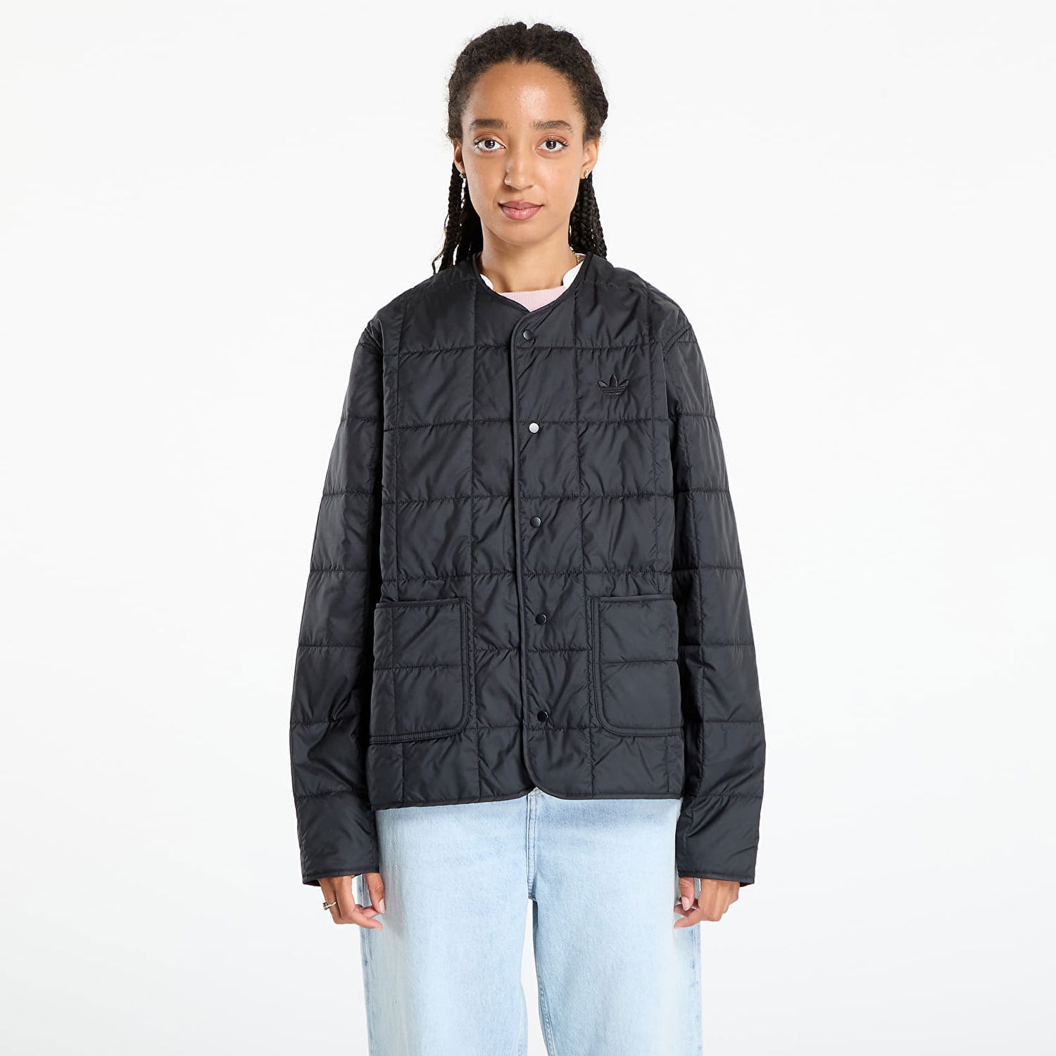 Jakna adidas Originals Essentials Quilted Liner Jacket Črna | JX8823, 0