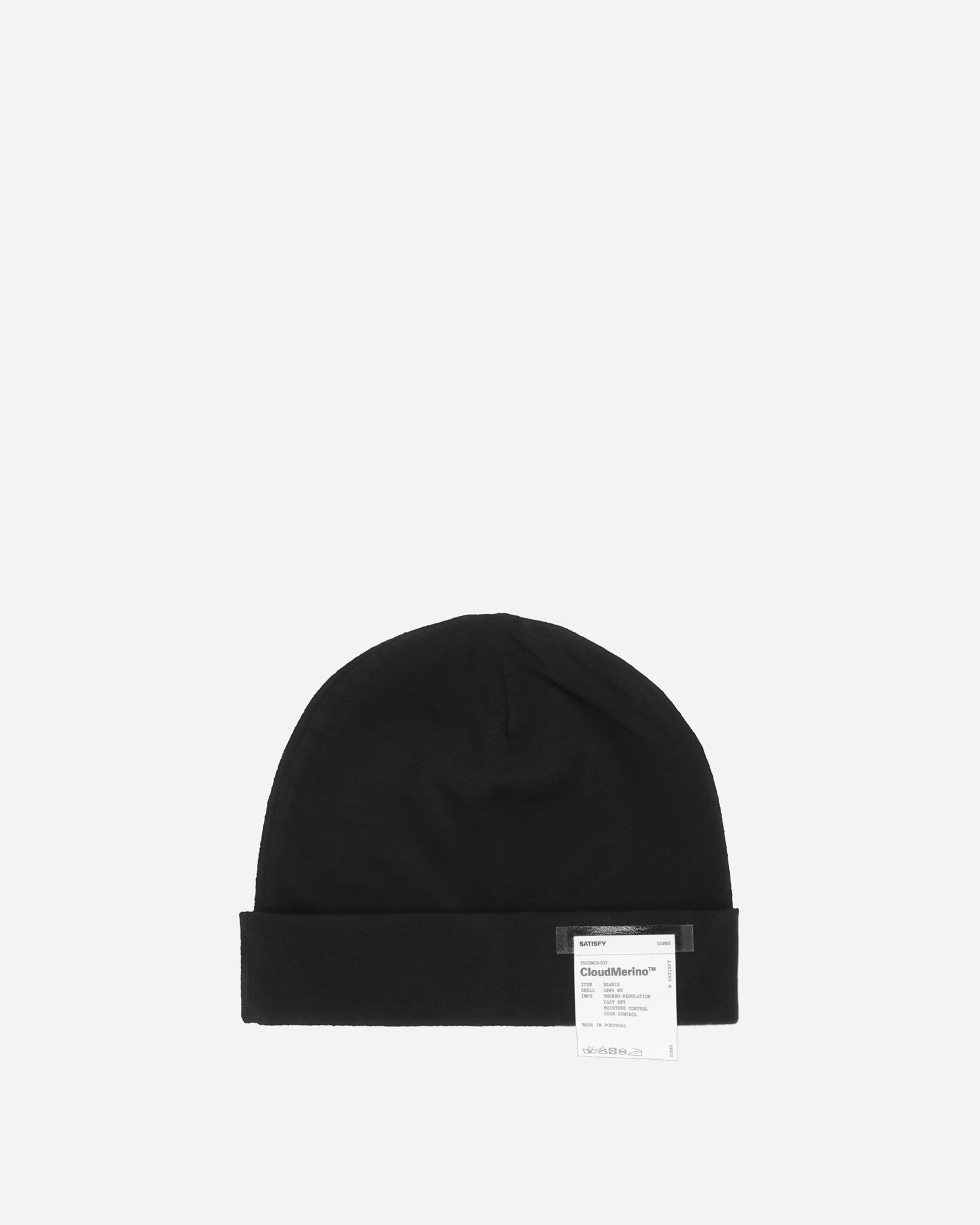 Beanie Satisfy Merino Beanie Črna | 31003 BK, 1