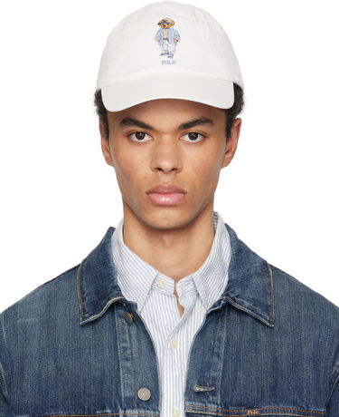 Kapa Polo by Ralph Lauren Polo Ralph Lauren Polo Bear Twill Ball Cap Bela | 710963775001, 0