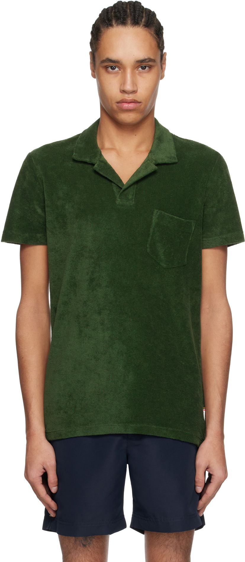 Polo majica Orlebar Brown Orlebar Brown Terry Towelling Polo Zelena | 280307