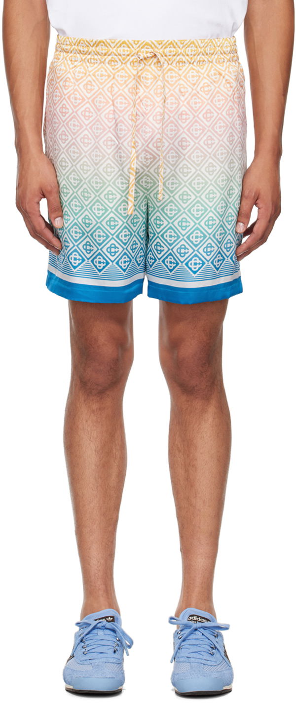 Kratke hlače Casablanca Gradient Monogram Shorts Večbarvna | MPF24-TR-012-04, 0