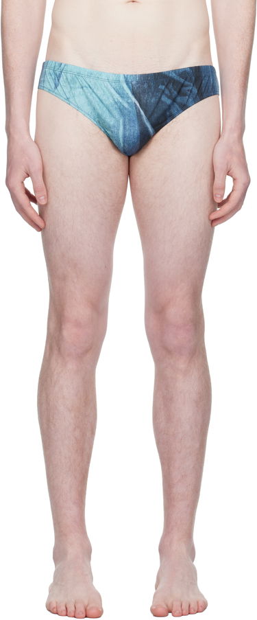 Kopalke Jean Paul Gaultier Jean Paul Gaultier Printed Swim Briefs Modra | 25/03-M-SW064-J010P-5557, 0