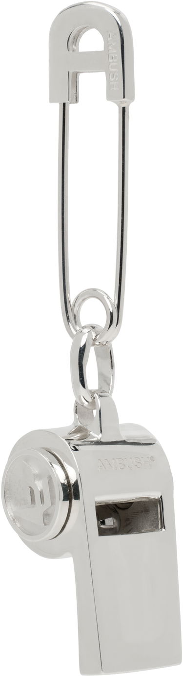 Obeski za ključe Ambush AMBUSH Whistle Charm Single Earring Kovinski | BMOD001F24SIL0017200, 1