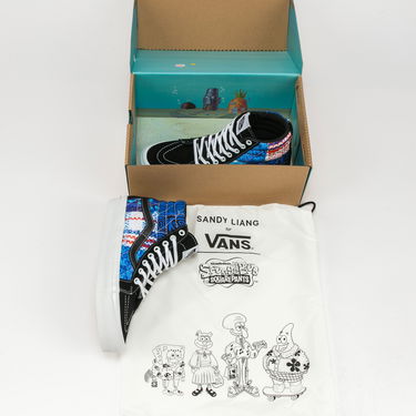 Superge in čevlji Vans Sponge Bob by Sandy Liang x SK8 - Hi 38 DX PW Modra | VN0A54FB9ZP1, 5