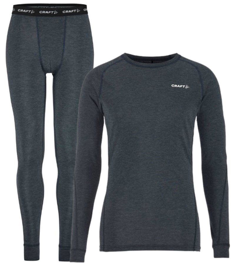 Bodi Craft CORE WOOL MERINO Underwear Set Modra | 1909711-375200