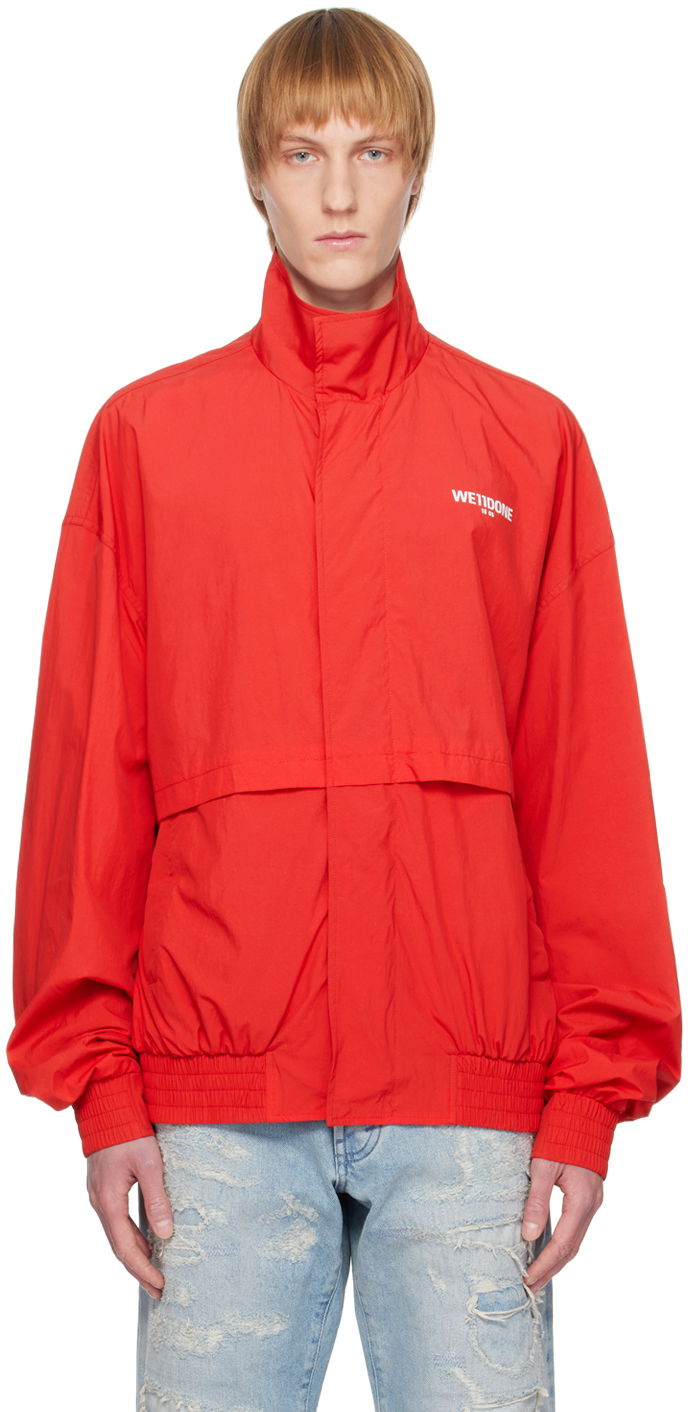 Vetrovka We11done Windproof Jacket Rdeča | WD-JP3-22-075-U-RD