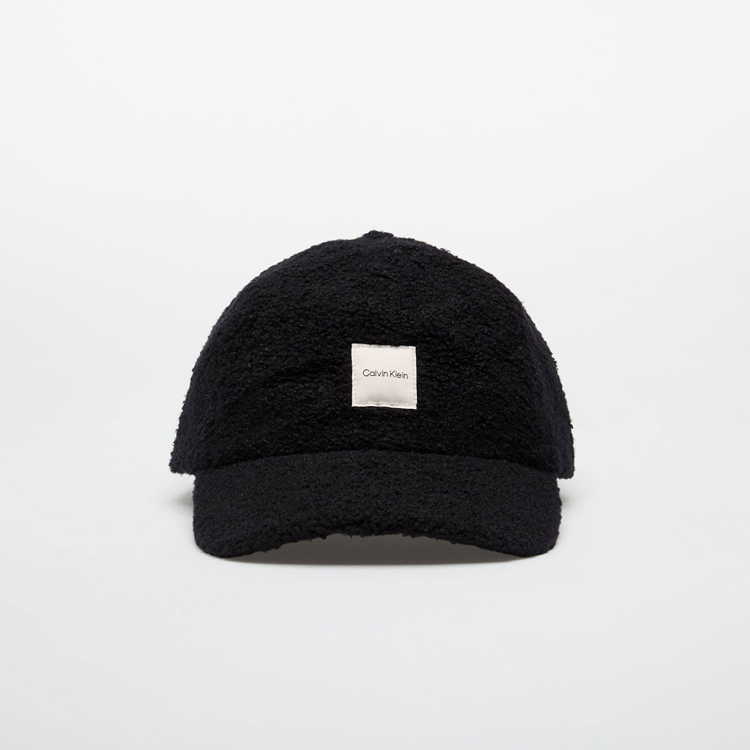 Kapa CALVIN KLEIN Boucle Patch Cap Črna | LV04F5026G UB1, 0