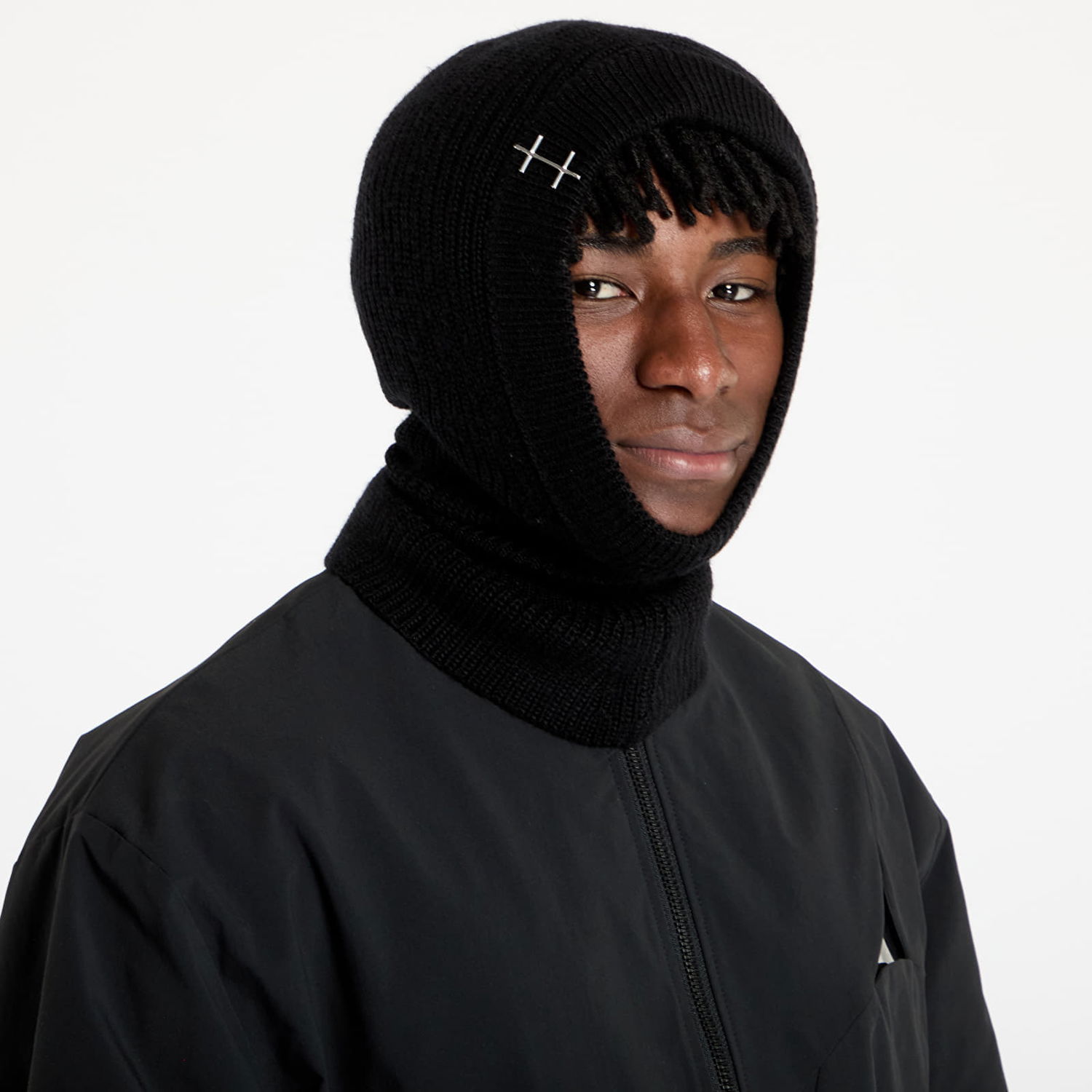 Beanie HELIOT EMIL HELIOT EMIL Nebula Balaclava Črna | PREAW25_16_122_BLK01, 1
