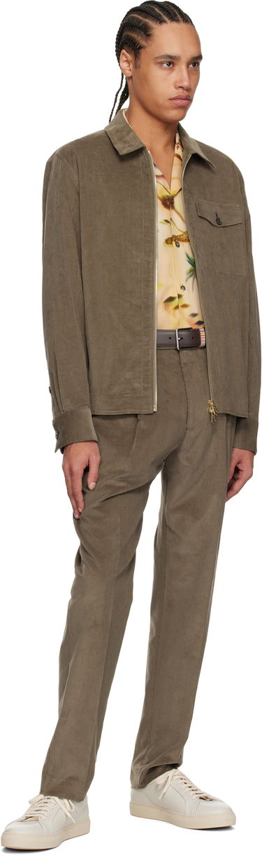 Jakna Paul Smith Paul Smith Zip Corduroy Jacket Zelena | M1R-163Z-P02566-71, 3