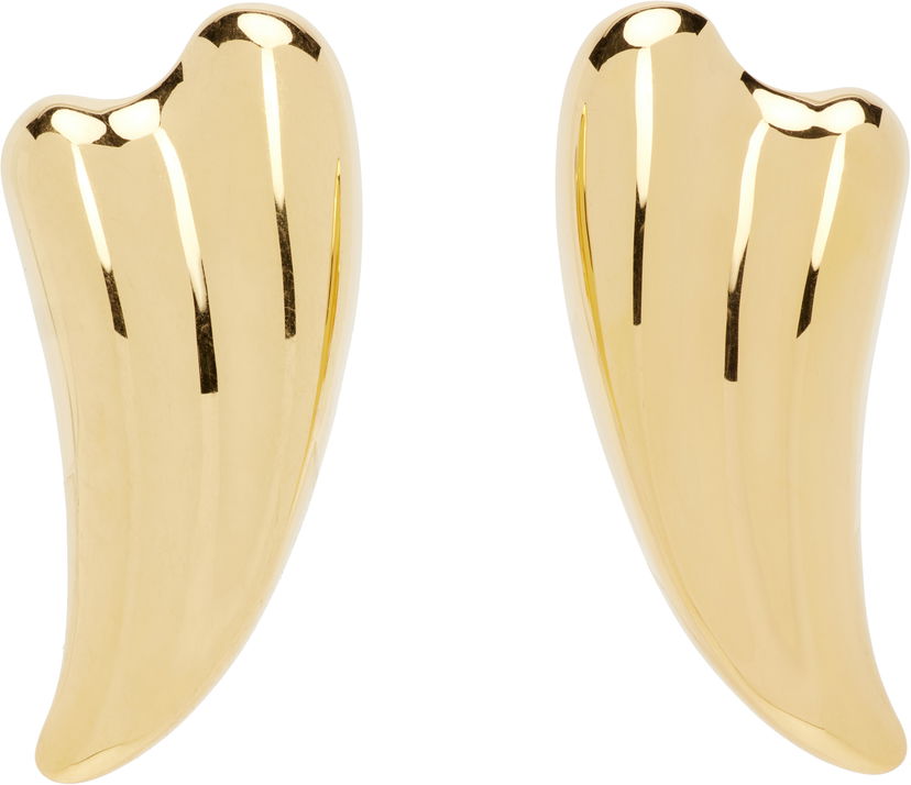 Uhani Tom Ford TOM FORD Liza Gold Clip-on Earrings Rumena | JW148-AMT001X