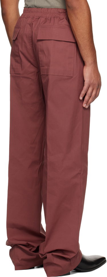 Hlače Rick Owens Concordians Dietrich Drawstring Trousers Bordo | RU02E1378 TE, 2