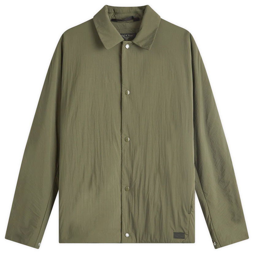 Vetrovka rag & bone Henderson Down Filled Overshirt Zelena | MBW24F2009DHML