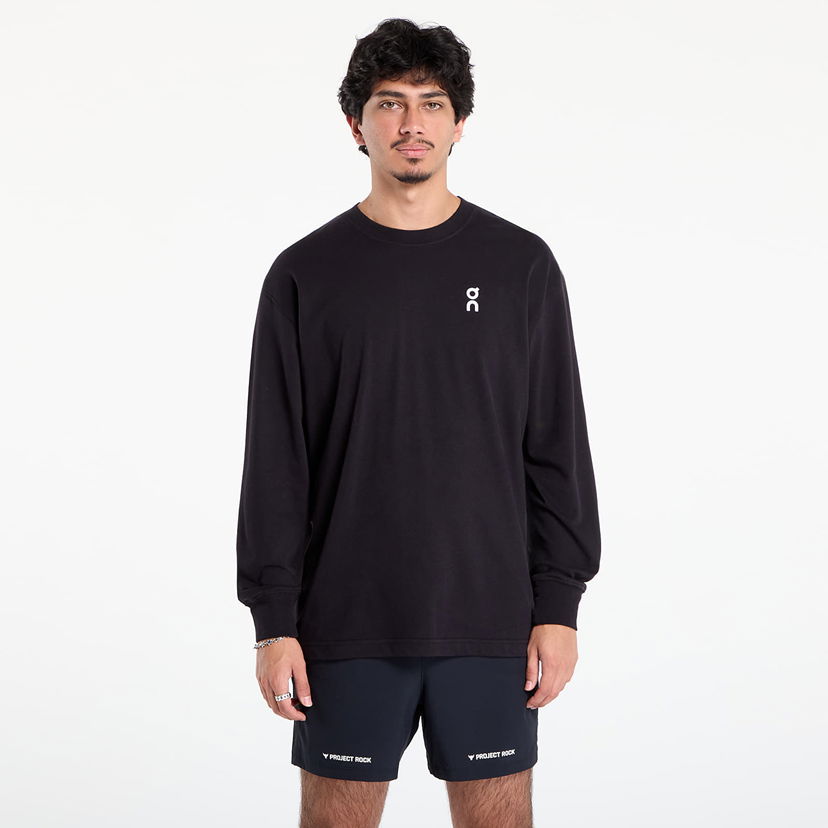 Majica On Running On Club Long Sleeve T-Shirt Črna | 1ME30120553