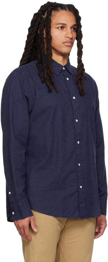 Srajce rag & bone Rag & Bone Gus Button-Down Shirt Mornarica | MBW23PA440CHML, 1