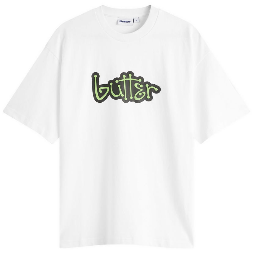 Majica Butter Goods Connection T-Shirt, Size Large Bela | BG253102-WHT