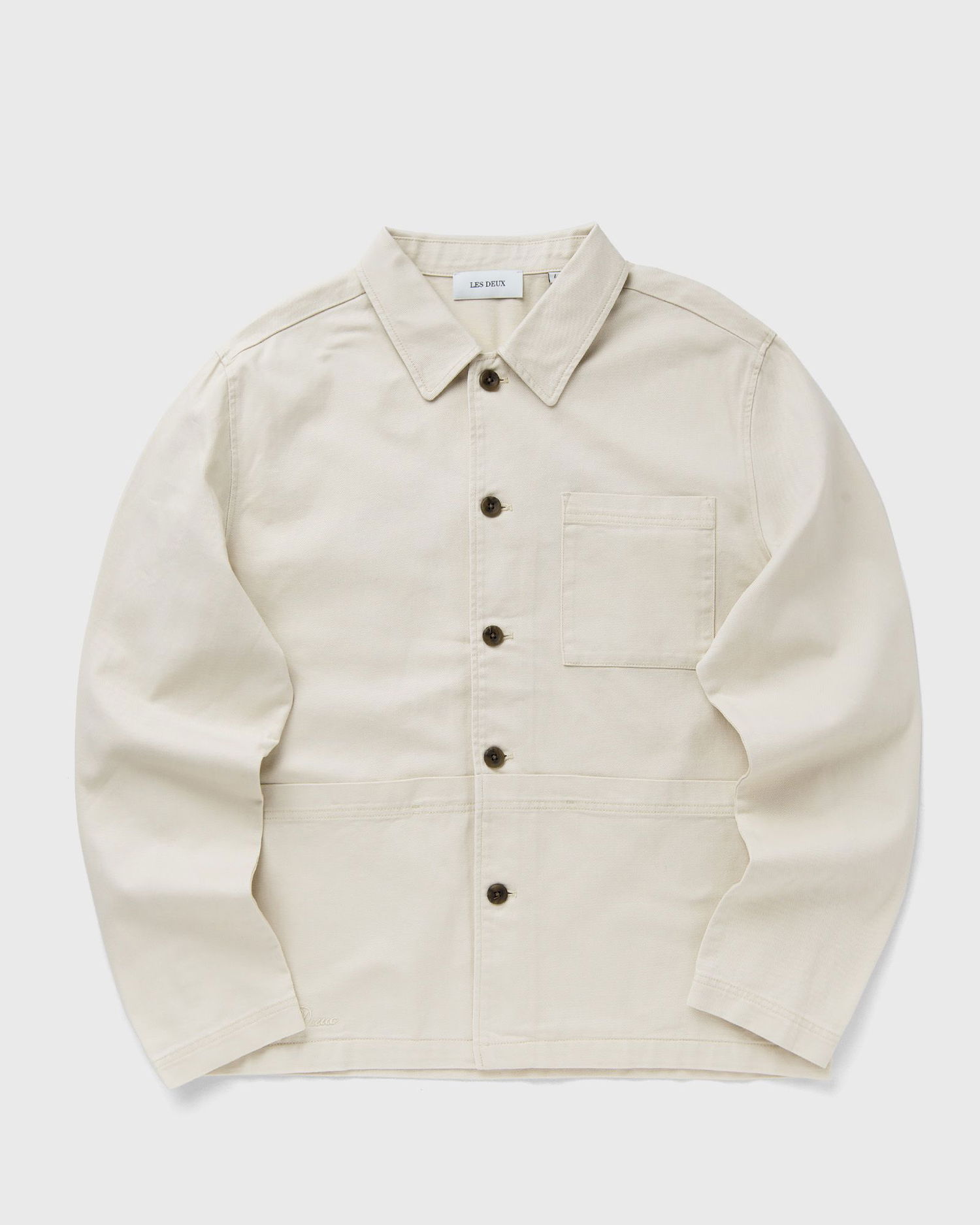 Srajce Les Deux Les Deux Journey Embroidery Overshirt Bež | LDM640120-215215, 0