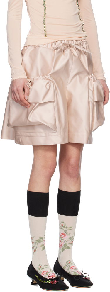 Kratke hlače Simone Rocha Simone Rocha Cargo Flap Shorts Roza | 4152 1221, 4