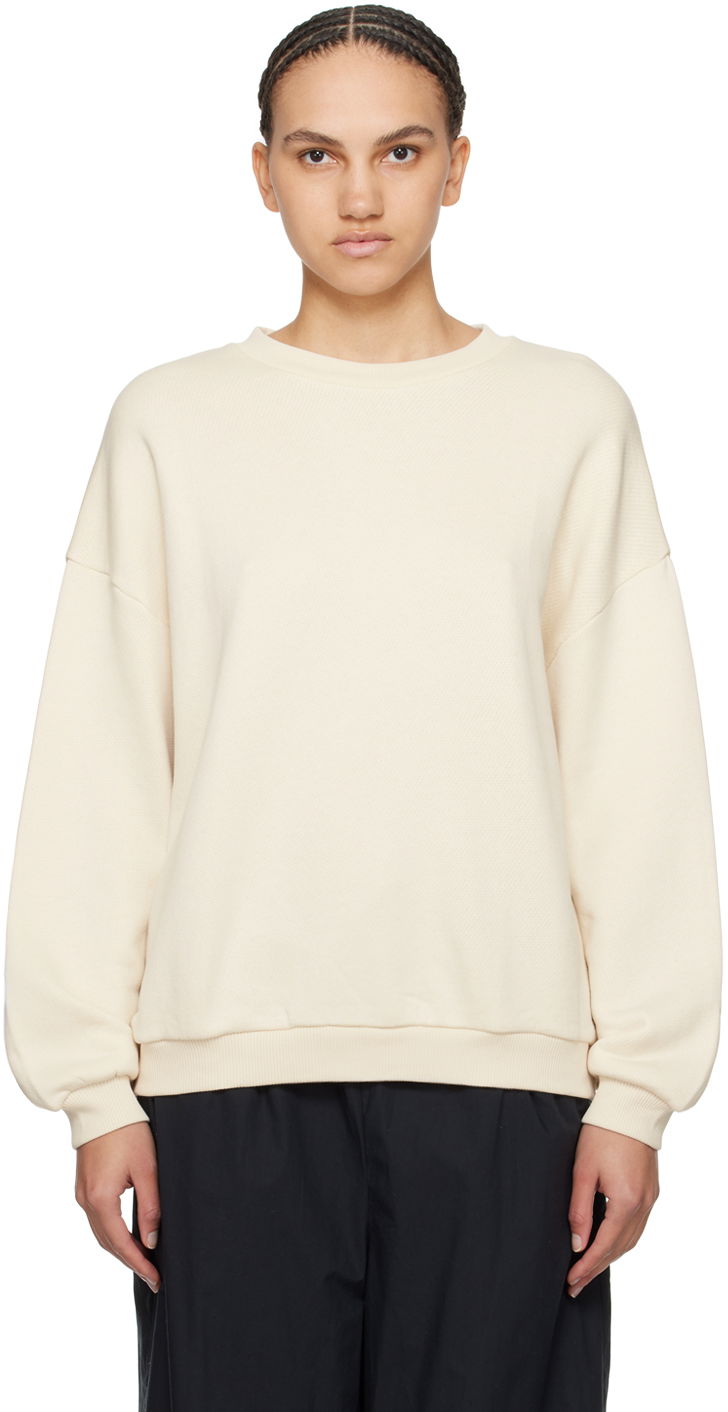 Pulover Baserange Rim Off-White Sweatshirt Bež | FLRS-PM-SP24