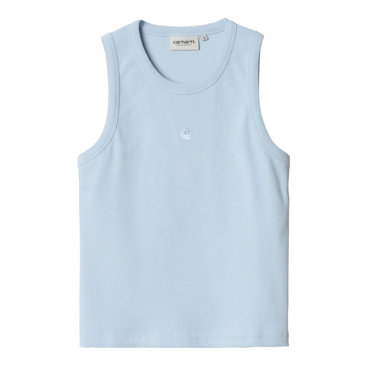 Majica brez rokavov Carhartt WIP Carhartt WIP Philips Ribbed Tank Top Modra | I034624_8, 0