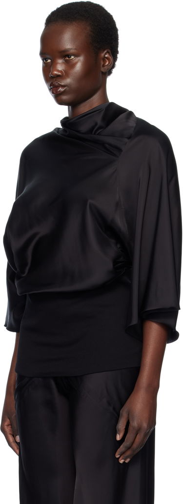 Srajce Rick Owens Rick Owens Hollywood Cylinder Top Črna | RP01E7231 SCH, 3