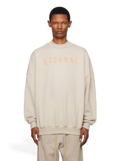 Pleteni pulover Fear of God Flocked Bež | FGE50-003AFLC