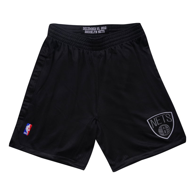 Kratke hlače Mitchell & Ness Mitchell & Ness Brooklyn Nets Christmas Day Shorts Črna | ASHR4965-BNE12PPPBLCK