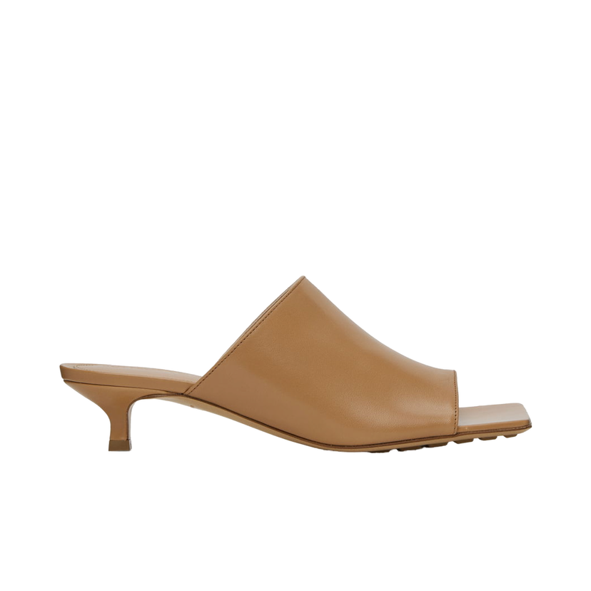 Superge in čevlji Bottega Veneta Stretch Mules "Tan" Bež | 690022 VBSF0