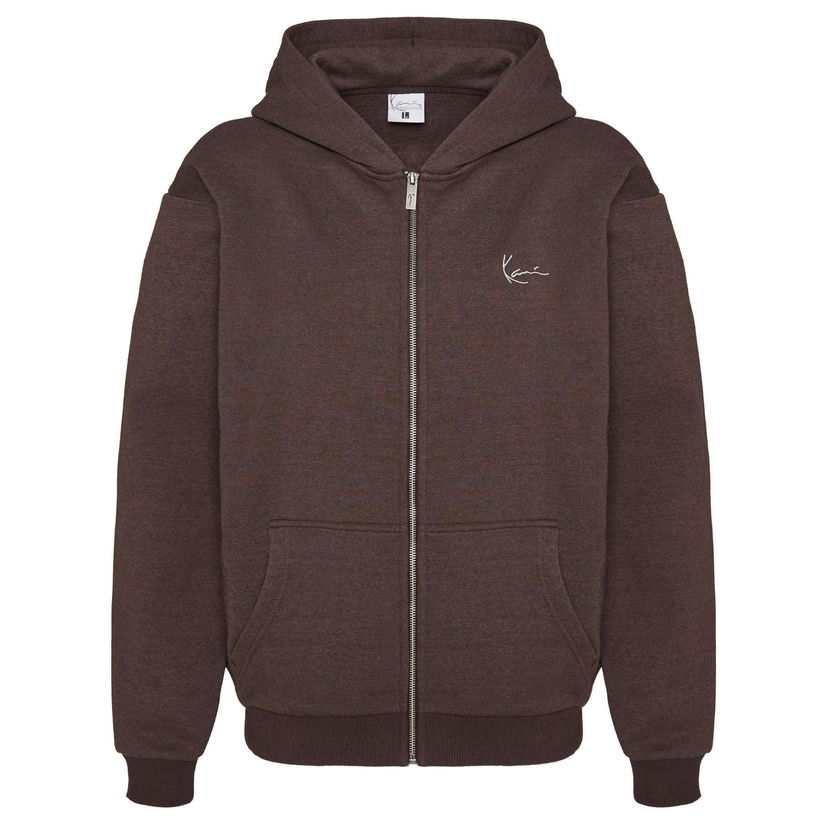 Pulover Karl Kani Small Signature Tribal Os Full Zip Hoodie Rjava | 60220058