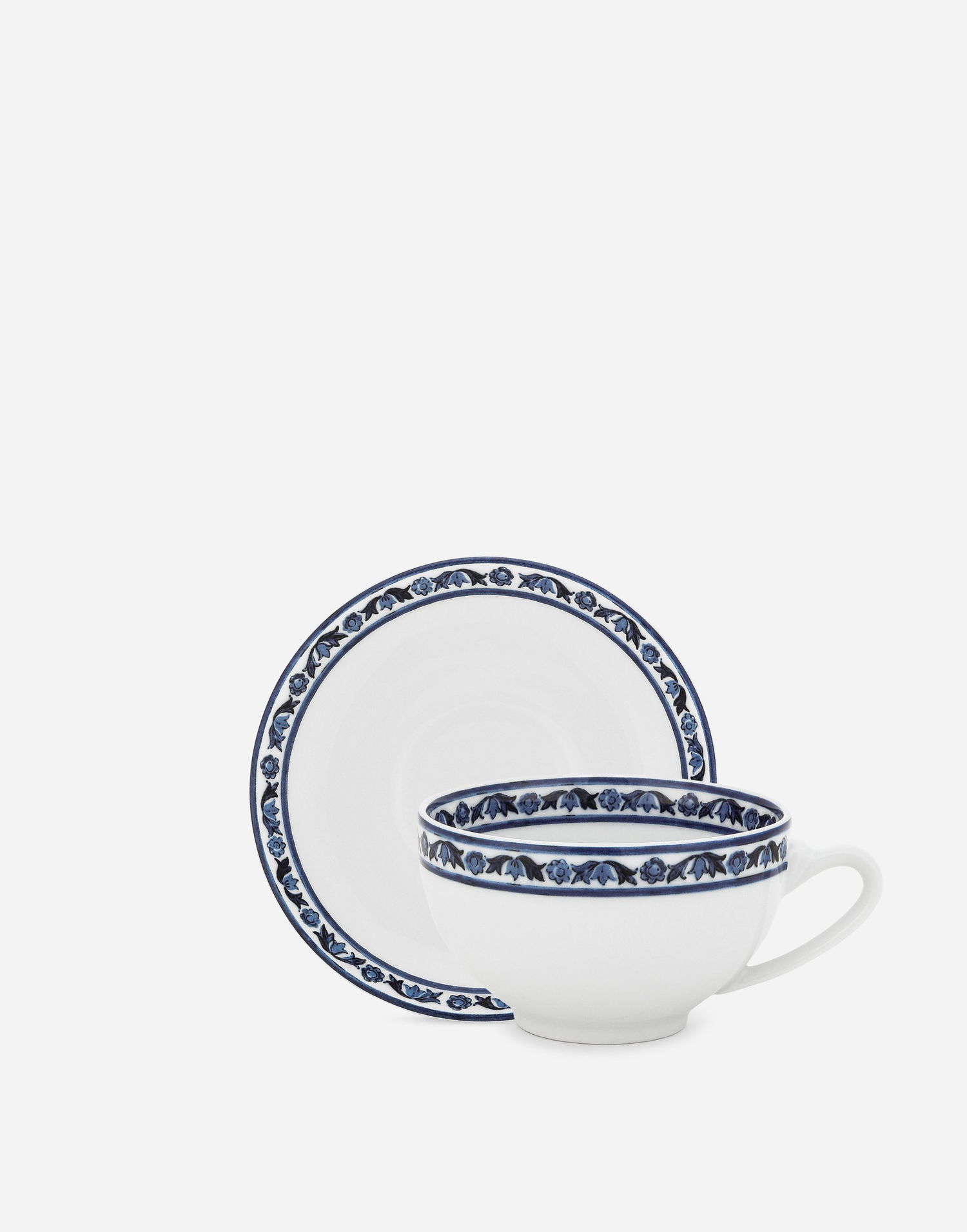 Home decor Dolce & Gabbana Porcelain Teacup And Saucer Set Bela | TC0S13TCALIUB028, 0