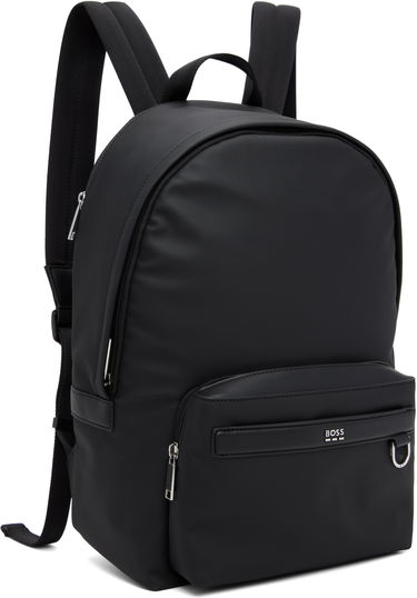 Nahrbtnik BOSS BOSS Smooth & Structured Backpack Črna | 50548779, 1