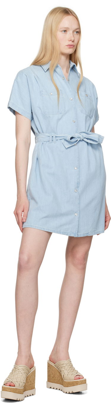 Modni dodatki Stella McCartney Stella McCartney Sneak-Elyse Woven Platform Wedge Sandals Bež | 810545APADB0, 4