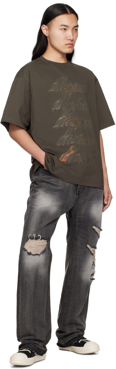 Majica We11done We11done Spark Logo Graphic T-Shirt Rjava | WD-TT0-25-751-U-CH, 3