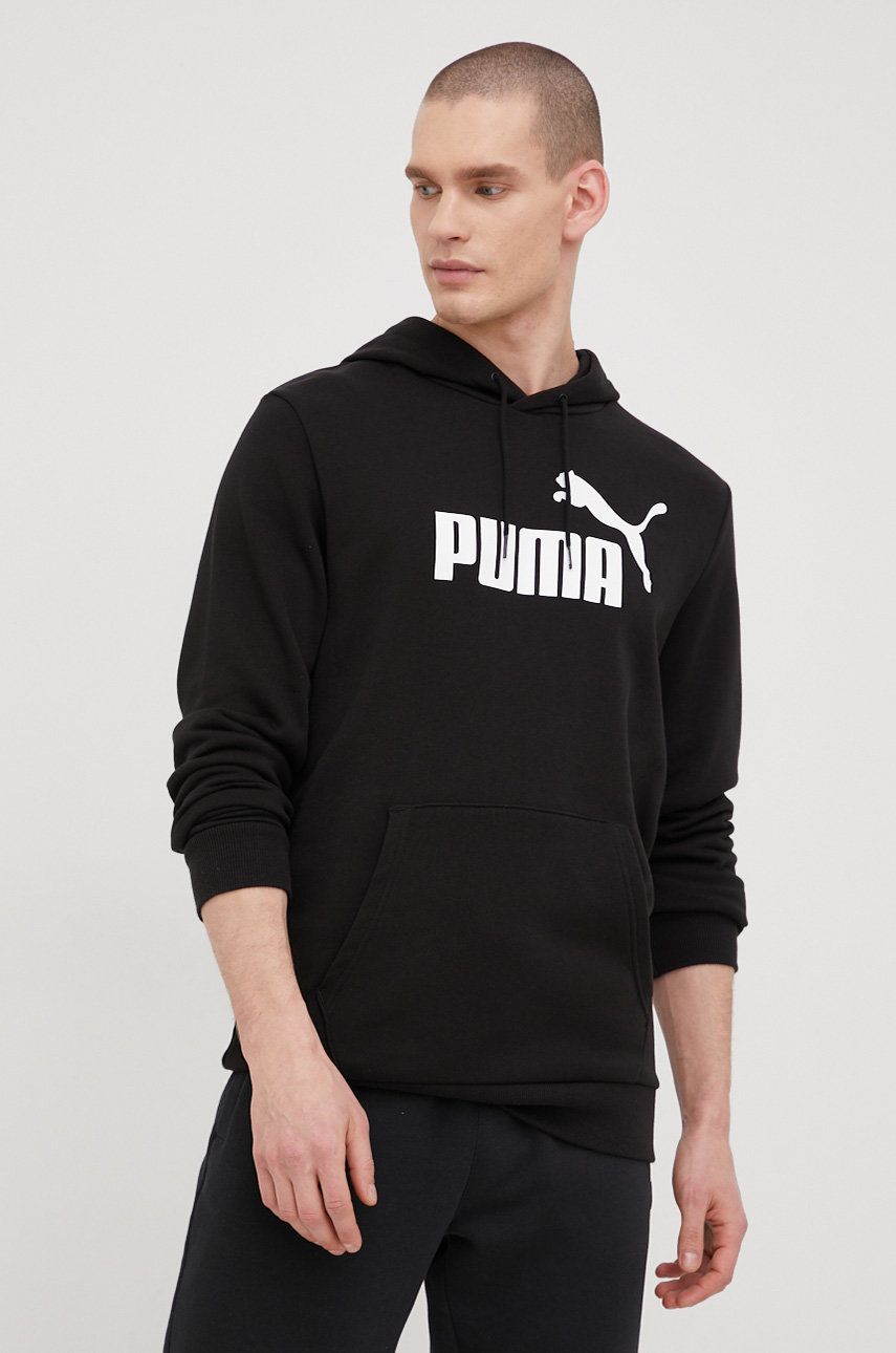 Pulover Puma Hood Črna | 586688, 0