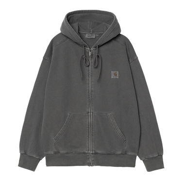 Pulover Carhartt WIP Carhartt WIP Nelson Hooded Zip-Up Jacket Siva | I033064_60, 0