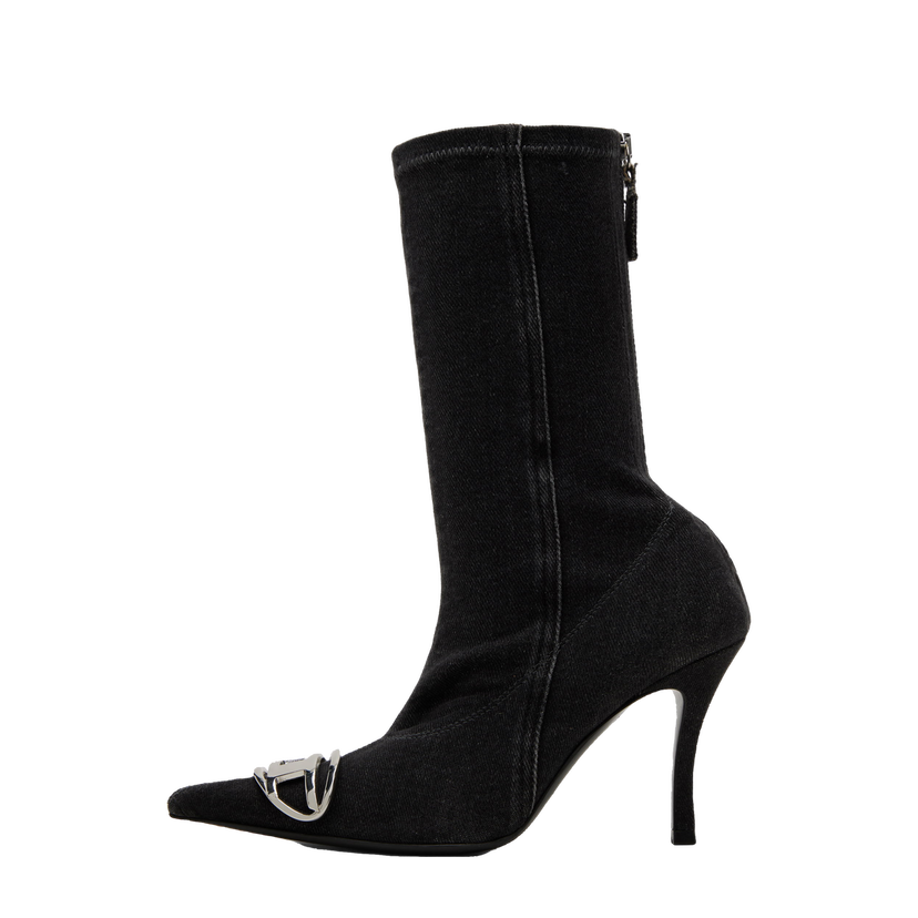 Superge in čevlji Diesel D-Venus Ab D Boots Črna | Y03413 P6078