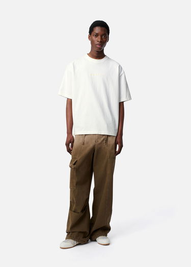 Majica AXEL ARIGATO Men's Relaxed Fit T-Shirt with Drawstring Hem Bela | A3443001, 4