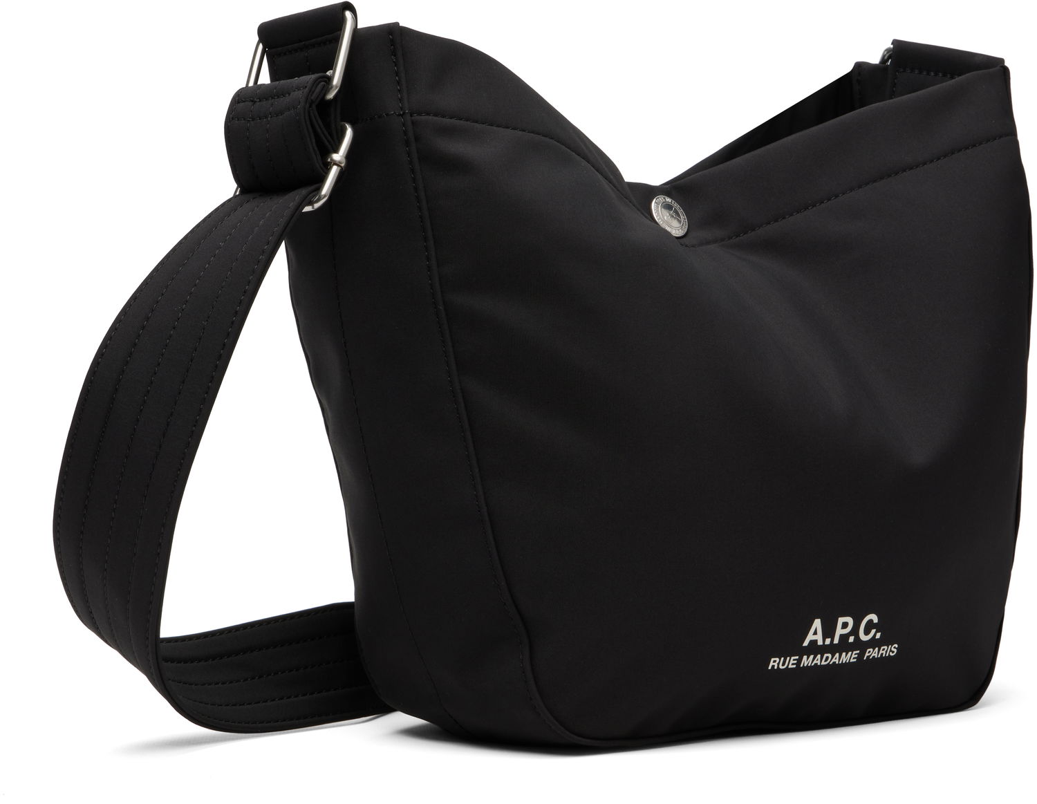 Torba za čez ramo A.P.C. A.P.C. Journal Small Satchel Črna | PSAKR-M67010, 1
