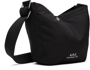 Torba za čez ramo A.P.C. A.P.C. Journal Small Satchel Črna | PSAKR-M67010, 1