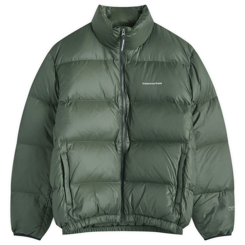 Puhovka thisisneverthat PERTEX Down Jacket Green Zelena | TN243OOWHS01-GRN