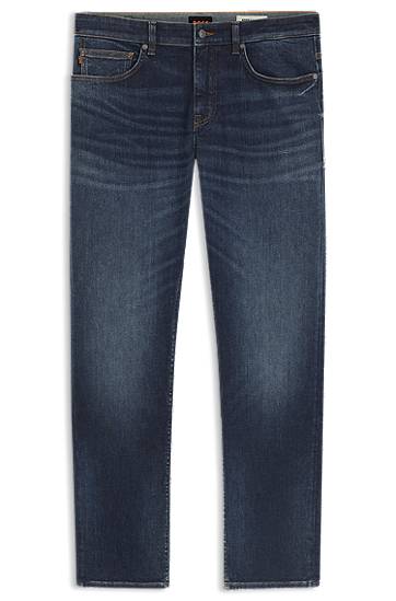 Kavbojke BOSS Delaware Slim-Fit Jeans Modra | 50549523