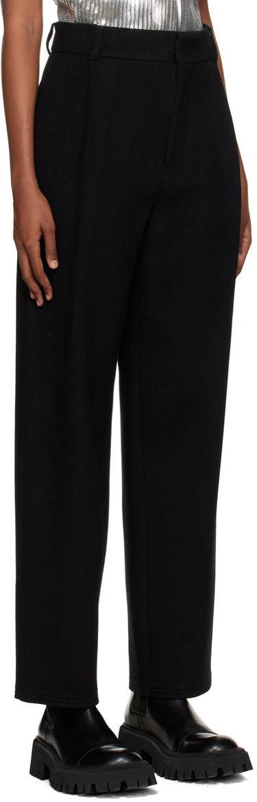 Hlače We11done Wide Fit Trousers Črna | WD-PT3-22-231-W-BK, 1