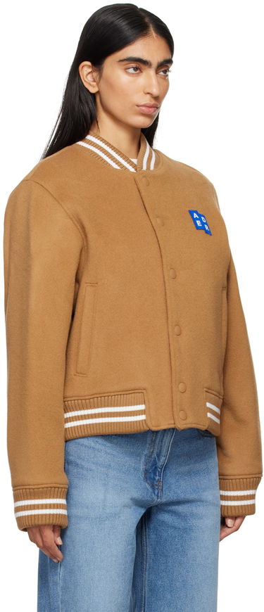 Bomber jakna ADER ERROR TRS Tag Varsity Bomber Jacket Rjava | BM42FYJK0504CM, 4