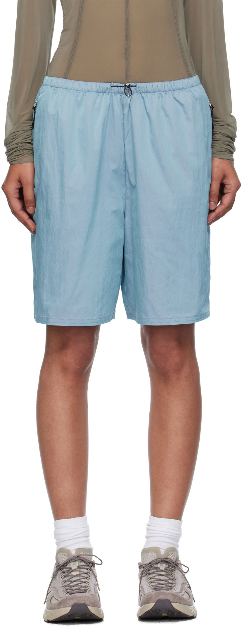 Kratke hlače On Running Zendaya Edition Iridescent Shorts Modra | 1WF31183496