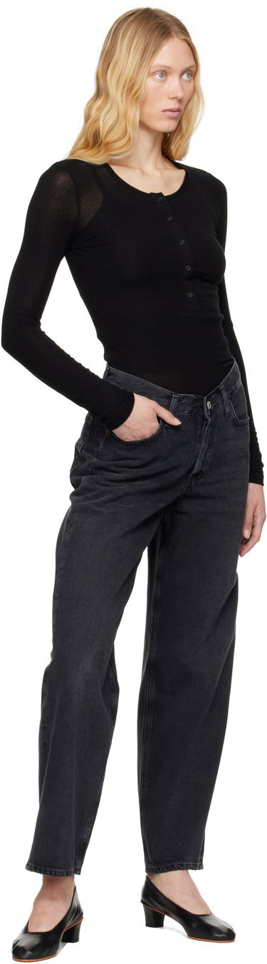 Kavbojke AGOLDE AGOLDE V-Waist Baggy Jeans Črna | A208-1157, 3