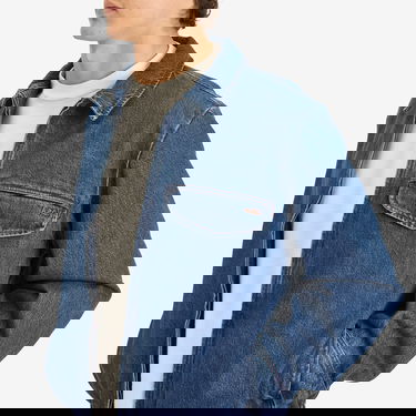 Jakna A.P.C. A.P.C. Men's Fabrizio Zipped Denim Jacket Modra | COHJK-H32015-IAL, 5