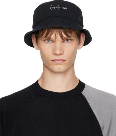 Klobuk Yohji Yamamoto Y-3 KRUO Bucket Hat by Yohji Yamamoto Črna | JZ0917, 0