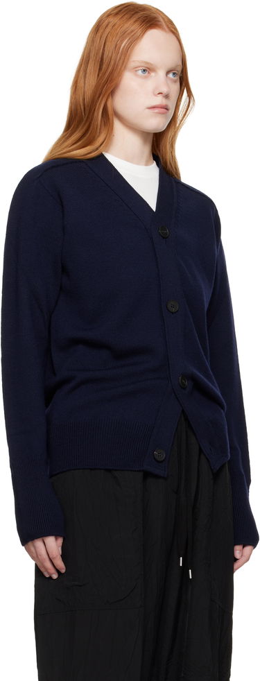 Pleteni pulover Studio Nicholson Studio Nicholson Conan Knit Cardigan Rjava | CONAN SN - 1500, 4